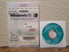 Microsoft Windows 95  + Compaq PC Restore CD Deskpro EN / EP Series New W/ Key picture
