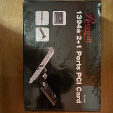 Rosewill RC-501 FireWire 400 IEEE 1394a PCI Card 2+1 Ports RC-501 picture