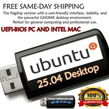 Ubuntu 25.04 Desktop Bootable USB Live/Installer – Experience Cutting-Edge Linux picture
