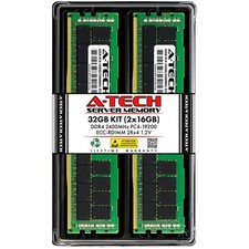 32GB Kit (2x16GB) DDR4 2400MHz PC4-19200 2Rx4 Dual Rank 1.2V Registered picture