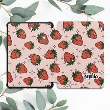 Custom Name Cute Strawberry Case For All-new Kindle 10th Gen Kindle Paperwhite picture