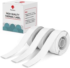 Phomemo 3 Rolls  Adhesive Thermal Paper Sticker Label for Phomeme D30 Printer picture