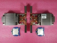Lot of 2 Intel Xeon E5-2697 v4 SR2JV 2.30GHz CPU Processor with heatsinks picture