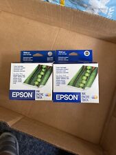 Lot of TWO Genuine Epson Stylus T014/T014201 Color Ink Cartridges EXPIRED READ picture