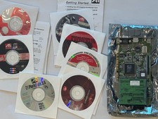 ATI 3D Rage II PCI Vintage Video Graphics Card 102-37901-02 109-37900-00 + CDROM picture