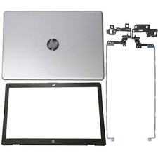New LCD Back Cover+Bezel Hinges For HP 17-bs 17-bs153cl 17-bs025cl Top 17.3