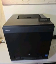 Dell 2130CN Workgroup Color Laser Printer. Only 1200 Prints. Crisp Colors.  picture