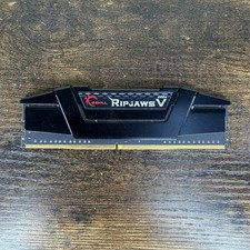 G.SKILL RIPJAWS V 4 GB DDR4 DESKTOP RAM PC4-3200AA F4-3200C16D-8GVKB SKU 23922 picture