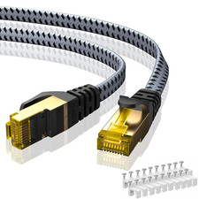 Cat 8 Ethernet Cable 75 FT, 40Gbps 2000Mhz High Speed Cat8 Network LAN Patch Cor picture