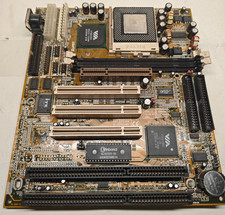 Socket 370 PCPartner VIB861S (35-8861-00-03) ISA, PCI, AGP CPU & 128 MB + Bonus picture