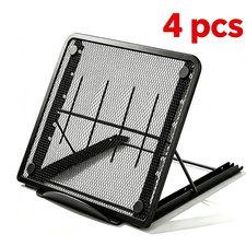 Foldable Laptop Stand Adjustable Aluminum Alloy Holder for MacBook 4-Pack picture