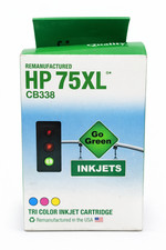 HP 75XL CB338 Tri-Color Ink Cartridge High Yield DeskJet OfficeJet PhotoSmart picture