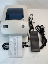 Zebra GC420t Desktop Thermal Transfer Label Printer Shipping Labels Power Supply picture