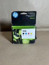 HP 936 Black Cyan Magenta Yellow Ink Cartridges 6C3Z5LN Exp SEP 2025 Sealed Box picture