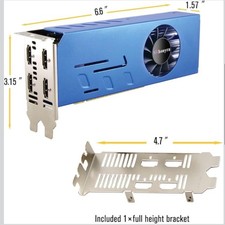 GTX 750 Ti 4GB Graphics Card GDDR5 Dual Slot 4HDMI Monitor Video Card 128-Bit... picture