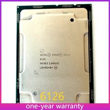  Intel Xeon Gold 6126 SR3B3 Used 2.6GHz 12-Core CPU Tested Working LGA3647 Used picture