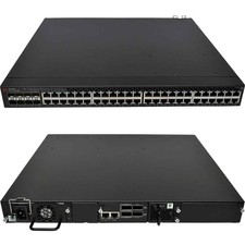 Brocade Switch ICX 6610-48P 48x RJ45 8x 1/10Gbe SFP/SFP+ 4x 40Gbit Stacking Port picture