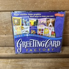 Greeting Card Factory Version 3 Software for Windows CD-ROM 2000, 2002, 2003 picture