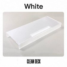 Acrylic Keyboard Riser Stand Dust Cover 2-in-1 Ergonomic Frosted picture