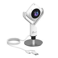 j5create 360-degree Webcam USB-C to USB-A compatible 1080p resolution left/right picture