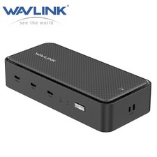 Wavlink USB4 8K Docking Station, 20Gbps M.2 NVMe SSD Enclosure with Cooling Fan picture