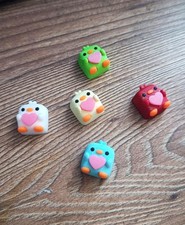 Cute Chick Keycap Set, Heart Chicken Artisan Keycaps for Mechanical Keyboard, Va picture