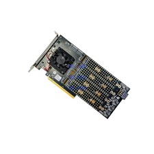 PLX8749 PCIe 3.0 8-Port M.2 NVMe Expansion Card 22110 Split-Free Driverless picture