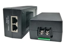 24V Gigabit POE Injector | 12/24V (12-36V) DC Input | 24V/1A 24W DC PoE Out |... picture