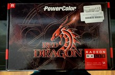 POWERCOLOR RED DRAGON RADEON RX 580 4GB GDDR5 4GBD5-3DHD/OC GRAPHICS CARD picture