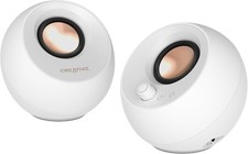 Pebble Pro 2.0 USB-C Desktop Speakers RGB White picture