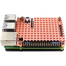 Durable Copper Heatsink Protective Passive Cooling Case For Raspberry Pi 4B picture