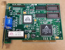 Rare Orchid Technology Kelvn64 Alliance 1MB VGA Video Card DOS Retro Gaming #R4A picture