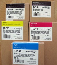 Genuine Ink Epson SureColor SC T3000 T3200 T5000 T7000 / T6941 -T6945 700ml picture