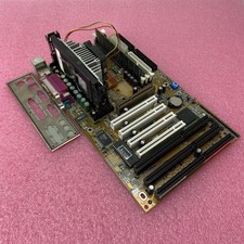 Gigabyte GA-6BXC Motherboard Intel Pentium III 500MHz 128MB RAM w/Shield 3x ISA picture