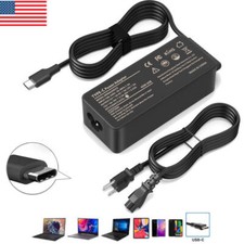45W Type-C USB-C AC Adapter Charger Cord For HP Chromebook X360 14 13 11 14A 11A picture