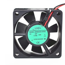 for ADDA AD0624UX-A70GL 60x60x25mm 6cm DC 24V 0.16A 2-wire Server cooing Fan picture