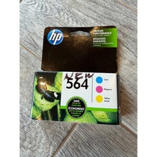 HP 564 Ink Cartridge Combo Pack 3 Pack Cyan Magenta Yellow N9H68FN Exp 2018 picture