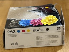 Genuine HP 962/962XL Ink Cartridge 4 Pack - Black, Cyan, Magenta, Yellow   01-28 picture