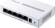 ASUS 5-Port GbE smart managed PoE+ switch, 4 PoE+ ports, 60W, EBP15 picture