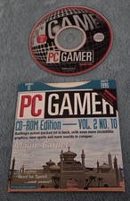 PC Gamer Magazine CD-Rom Disc 11 Oct 1995 Game Demos Magic Carpet 2, FX Fighter picture