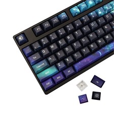 139 Keys Starry Sky Keycaps PBT KCA Profile Set With Puller For Cherry MX picture