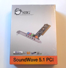 New Sealed SIIG SoundWave 5.1 PCI Sound Card IC510012S2 picture
