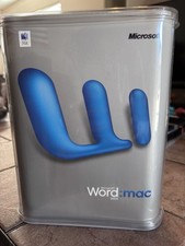 Vintage Microsoft Word:Mac 2004 - Rare Standalone Clamshell Edition Open Box picture