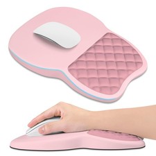 ITNRSIIET Ergonomic Mouse Pad Wrist Support with Memory Foam Massage Bulge an... picture