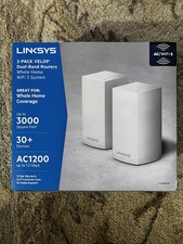 Linksys Velop AC1200 Dual-Band Mesh WiFi 5 2-Pack Router White VLP0102-NP picture