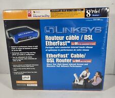 Linksys EtherFast Cable/DSL Router with 8 Port Router BEFSR81-CA Brand New picture