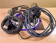 LARGE LOT OF CABLES HI DEF USB PHONE RCA CORDS picture