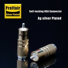 4Pcs RCA Plug Signature Series Gold Plated Male 10mm HIFi Phono Connector DIY picture