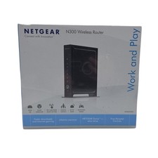 NETGEAR N300 Wireless Router WNR2000-100NAS Black 300Mbps WiFi 802.11n NEW picture