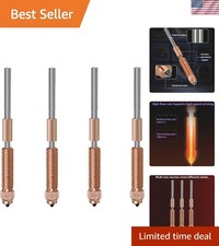 4PCS Quick-Swap Nozzle Kit for K2 SE, K1C, Ender 3 V3, 3D Printer Copper Allo... picture